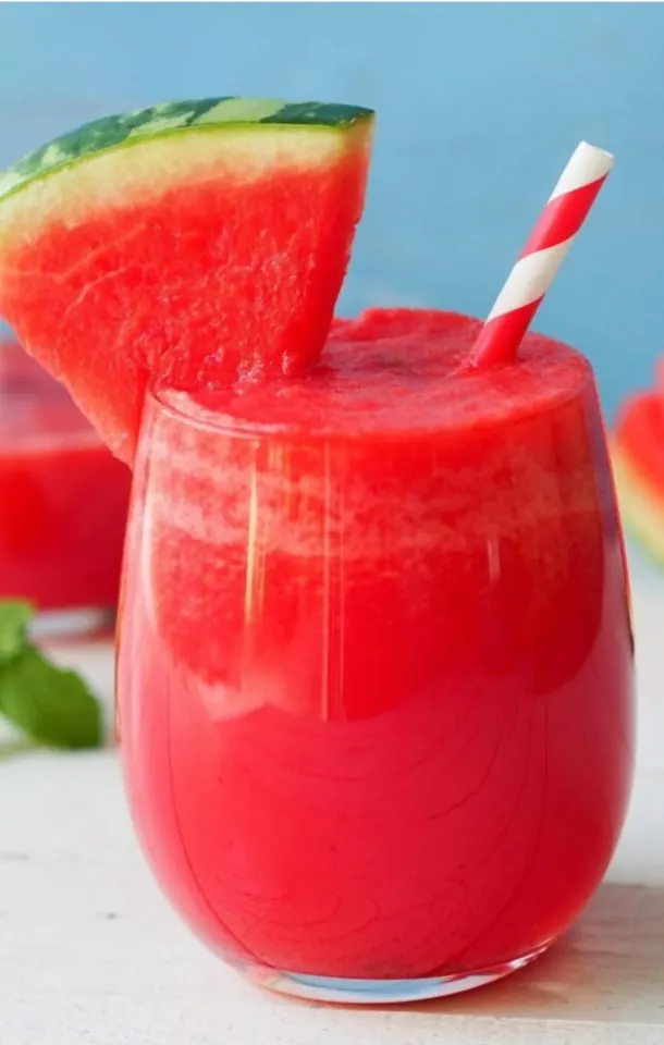 Fresh watermelon juice